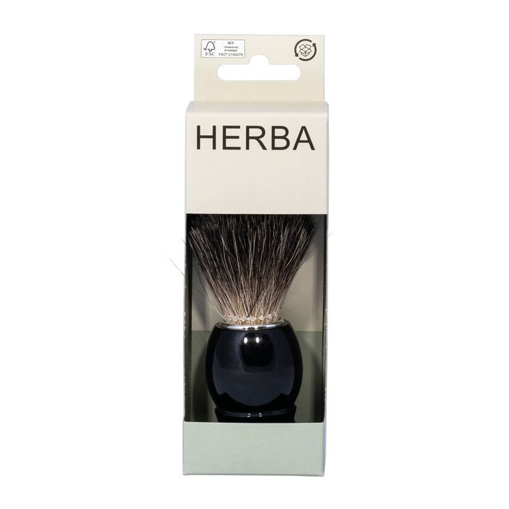 Pennello da barba HERBA in puro pelo di tasso