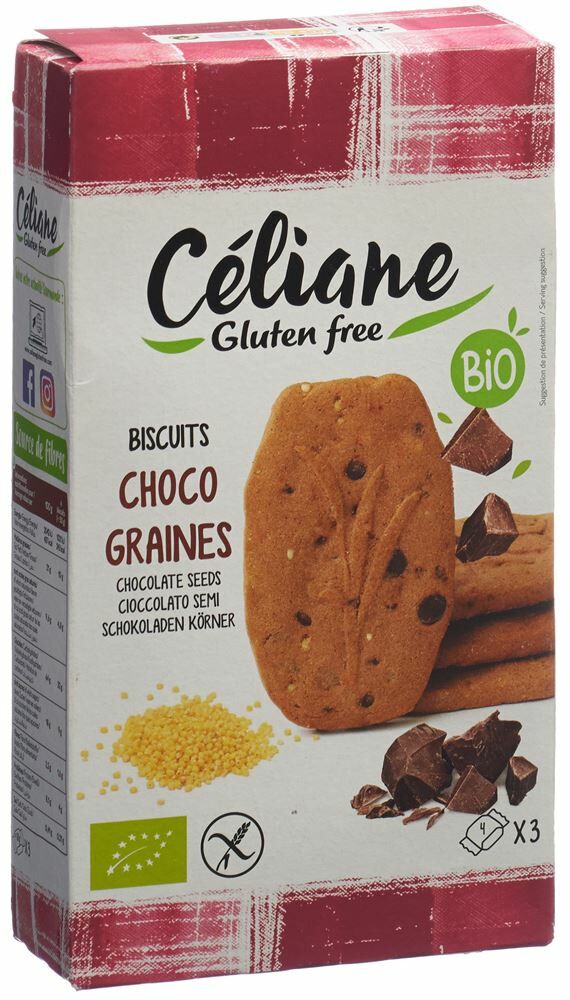 CELIANE biscotti per la colazione senza glutine bio 150g