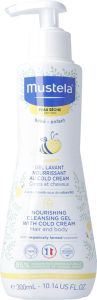 Mustela gel lavante delicato con crema fredda per pelli secche 300ml