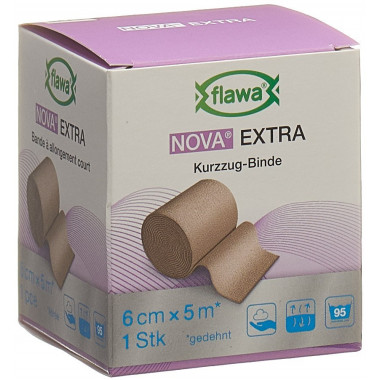 Flawa Nova Benda extra corta 6cmx5m color pelle