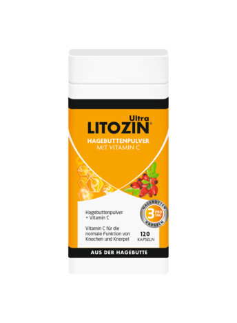 Litozin Rosa canina in polvere Capsule 120 Capsule