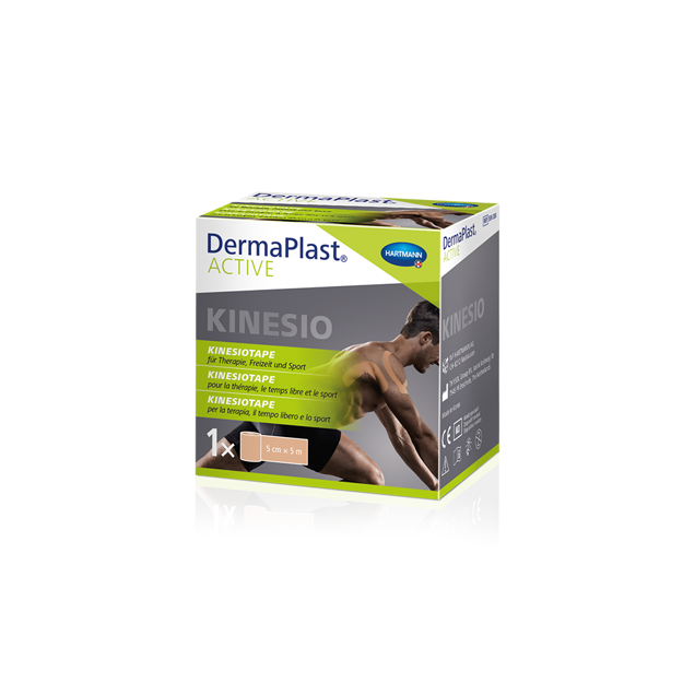 DermaPlast® Active Kinesiotape 5cmx5m colore pelle