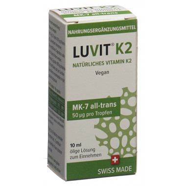 LUVIT K2 Vitamina naturale contagocce 10ml