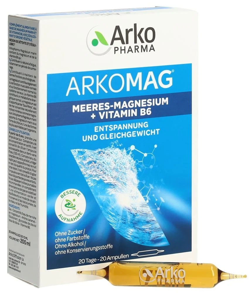 Arkomag magnesio marino 20 fiale da bere 10ml