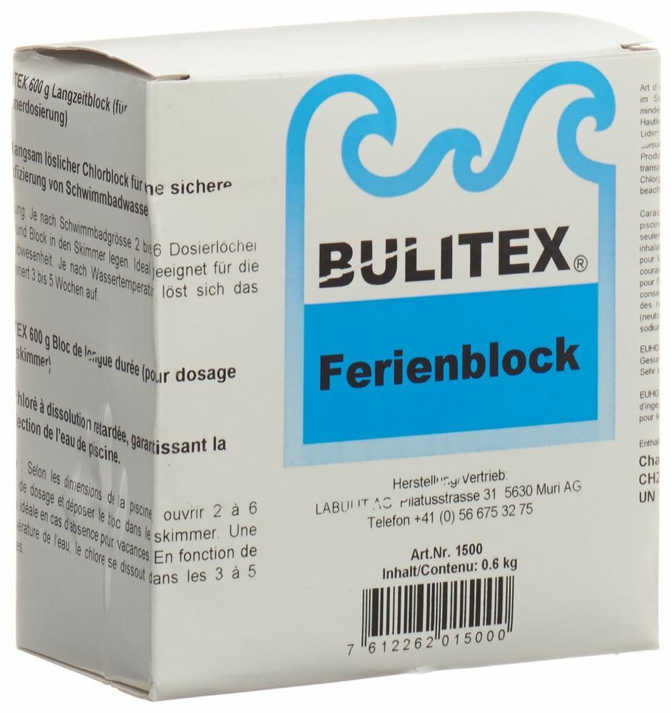 Blocco vacanze BULITEX 600g