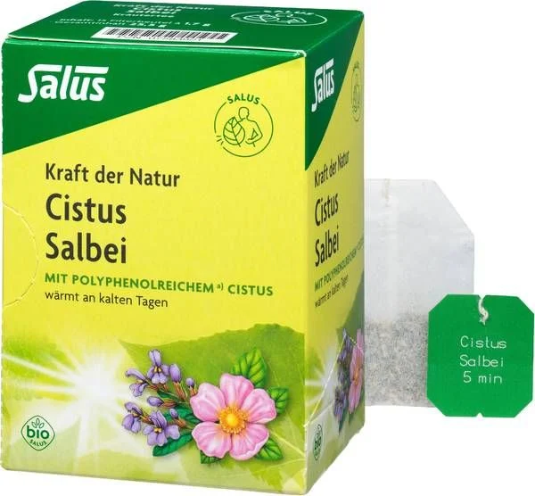 Salus® Tè Cisto Salvia Biologico Btl 15 pezzi
