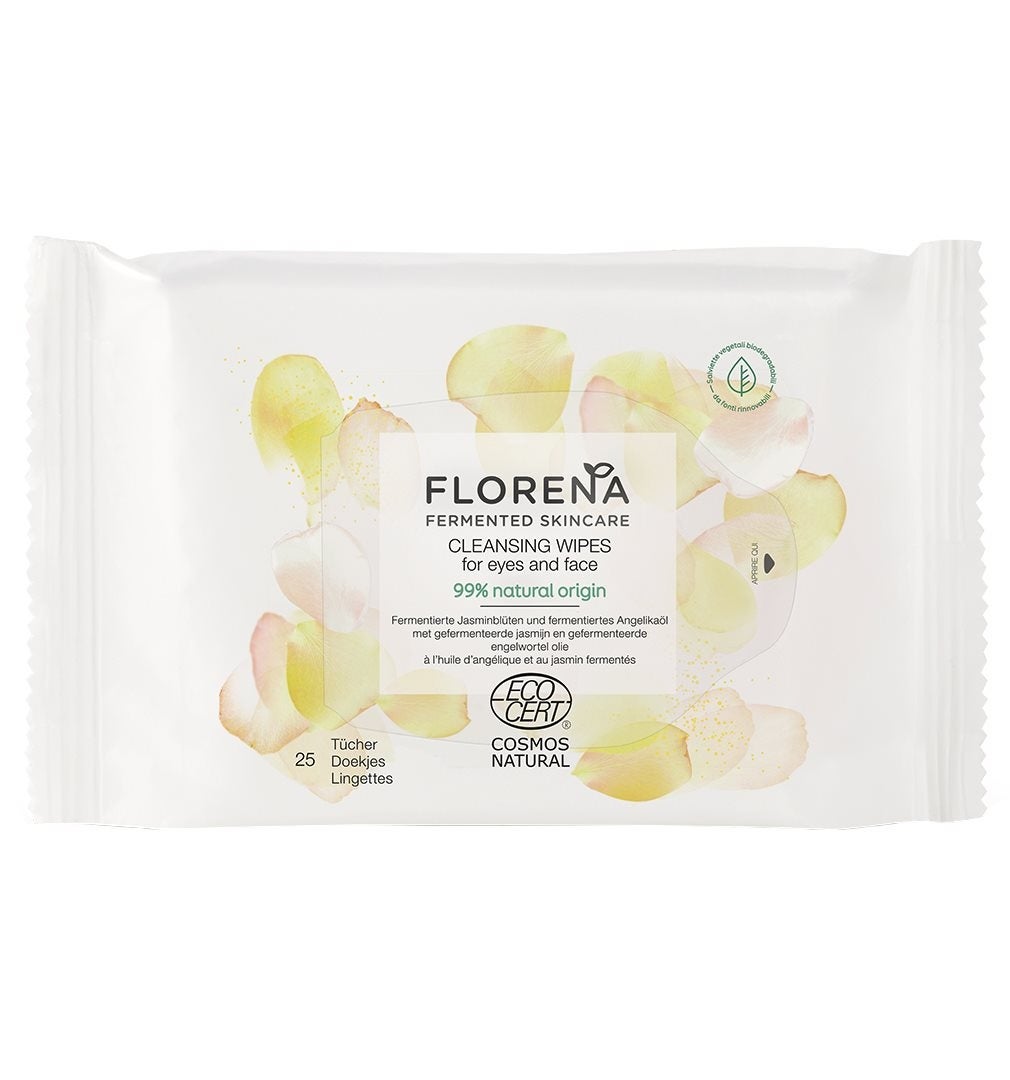 FLORENA Salviette detergenti fermentate 25 pezzi