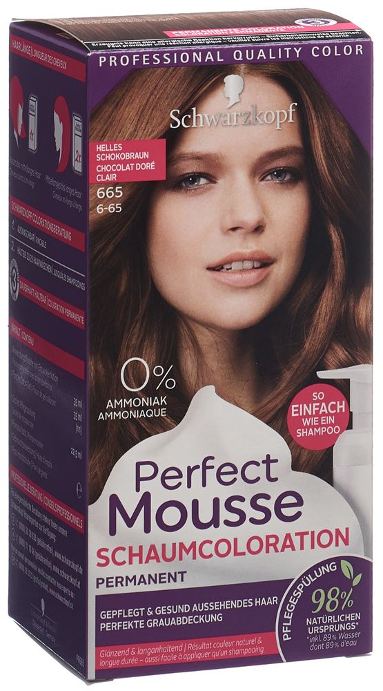 MOUSSE PERFETTE 665 Marrone cioccolato chiaro