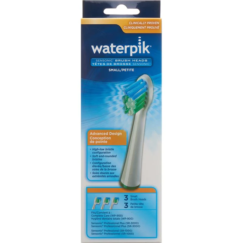Waterpik Small SRSB-3E accessori per spazzolini 3 pezzi