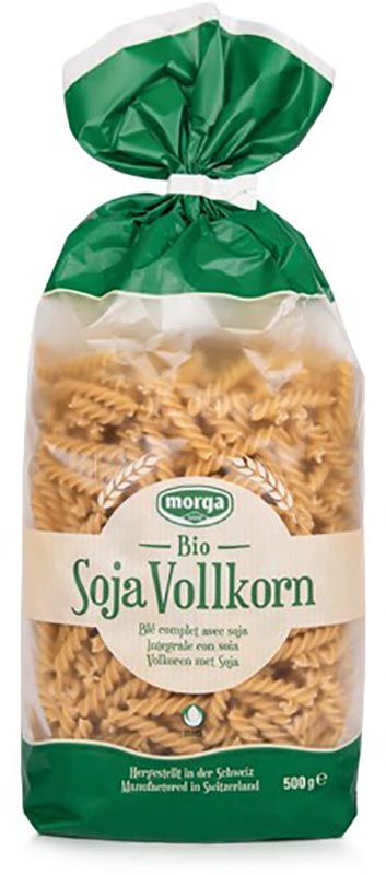 MORGA Spirali di soia biologiche 500g