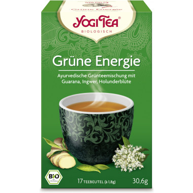 Tè verde Yogi Energia 17 x 1,8 g