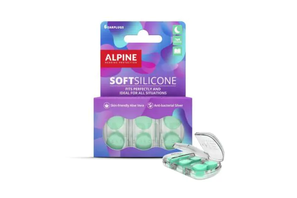 Tappi per orecchie ALPINE SoftSilicone 6 pezzi