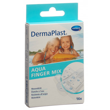 DermaPlast Aqua Finger Mix 16 Stück