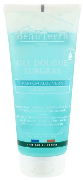 BeauTerra gel doccia ricco di aloe vera 200ml
