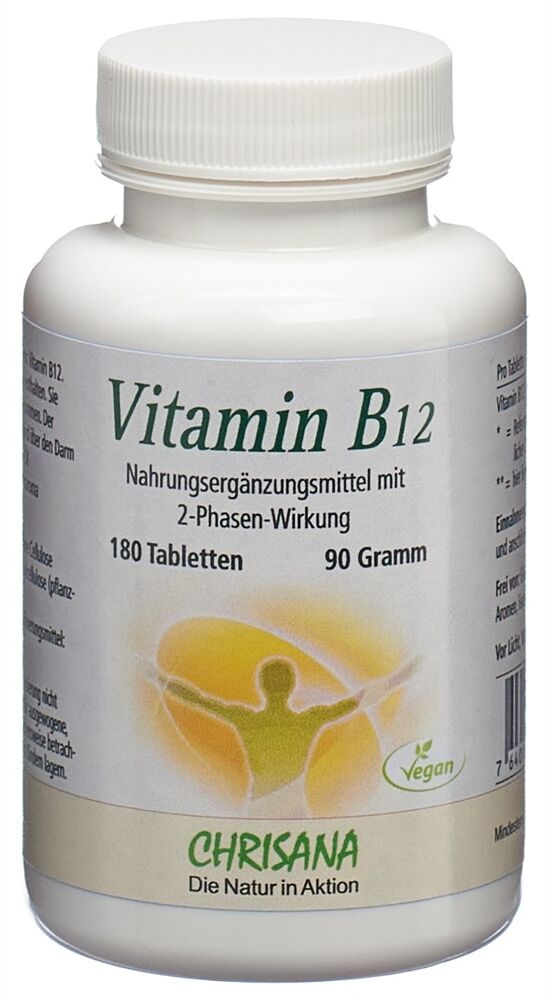 Chrisana vitamina B12 compresse 500mcg 180 pezzi