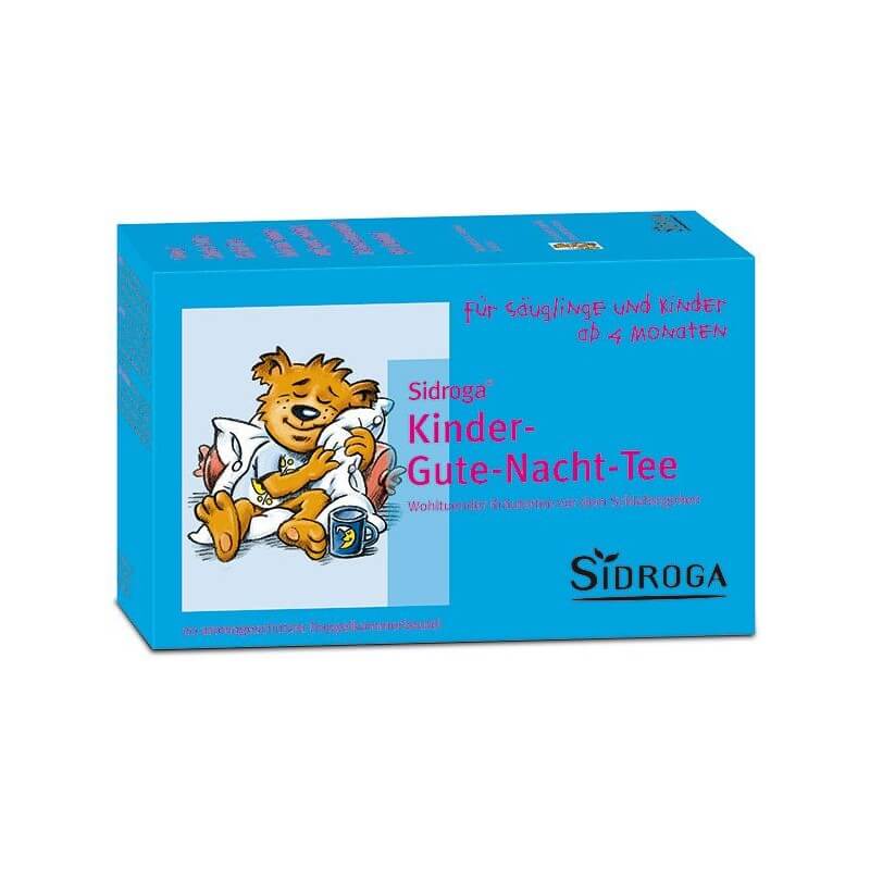 Sidroga Tè della Buona Notte per bambini 20 Btl 1,5g