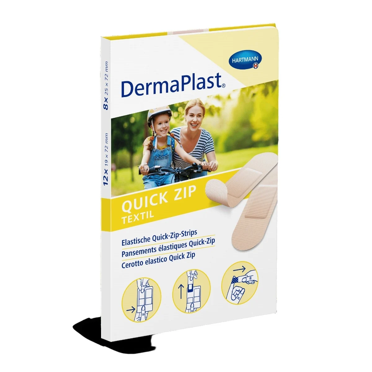 Cerotti DermaPlast Quick Zip 2 misure 20 pezzi
