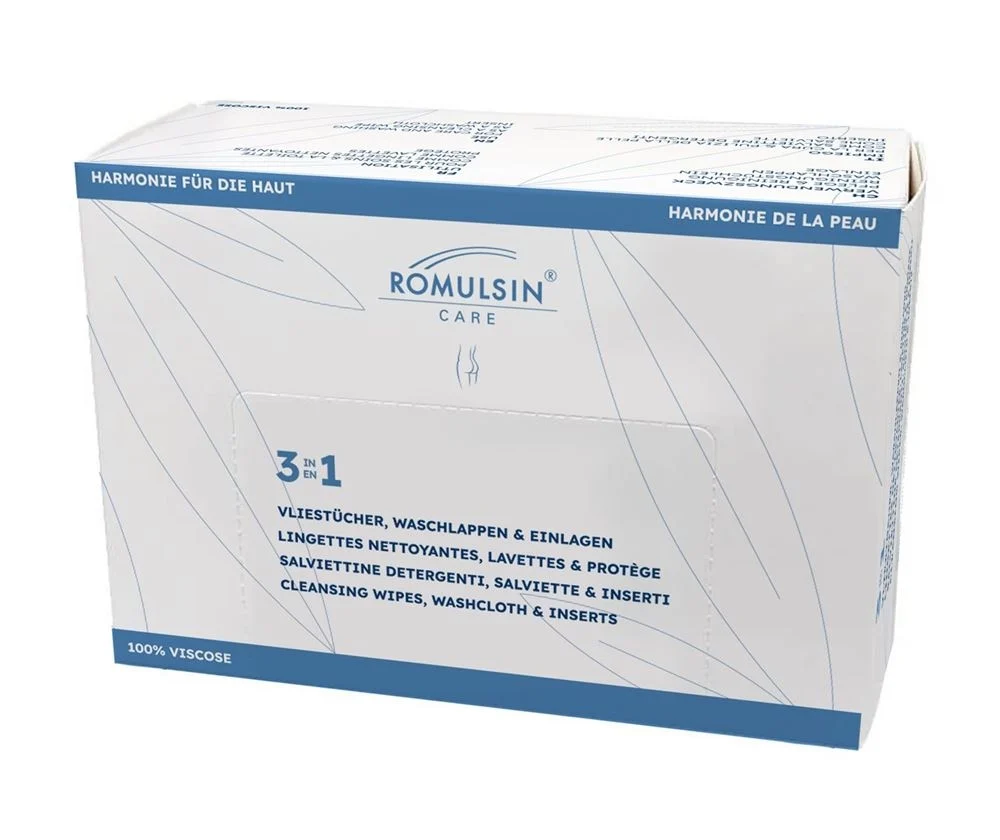 ROMULSIN Care panno e inserto in pile 3in1 50 pezzi