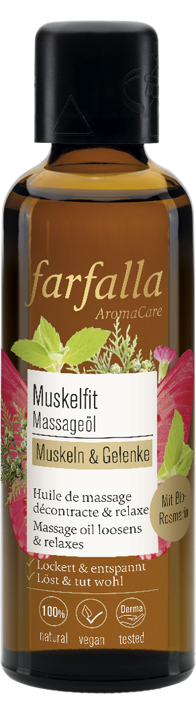 FARFALLA Olio per massaggi Muskelfit 75ml