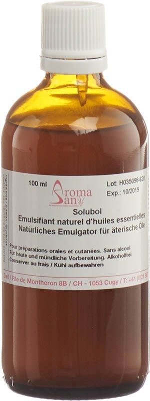 Solubol Emulsionante naturale per oli essenziali 100ml