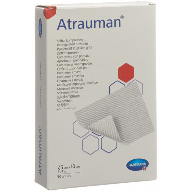 Atrauman compresse di unguento 7,5x10cm sterili 50 pezzi
