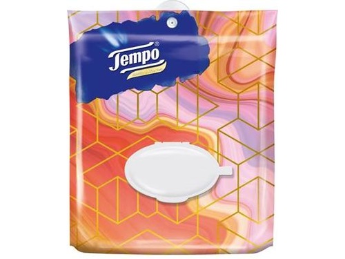 Tempo carta igienica umida alla camomilla e aloe vera Comfort Bag 40 pezzi