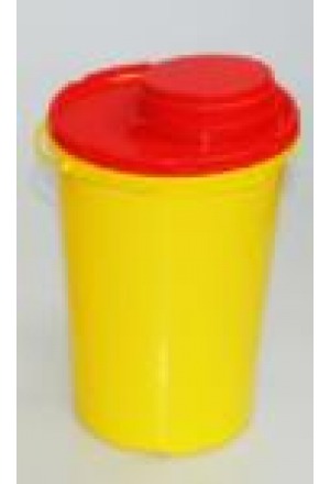 Scatola di smaltimento cannule AMPRI 2l giallo/rosso