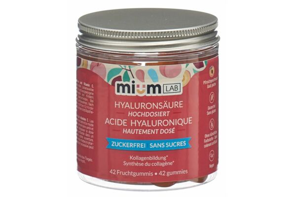 MiumLab Gomme all'acido ialuronico 42 pezzi