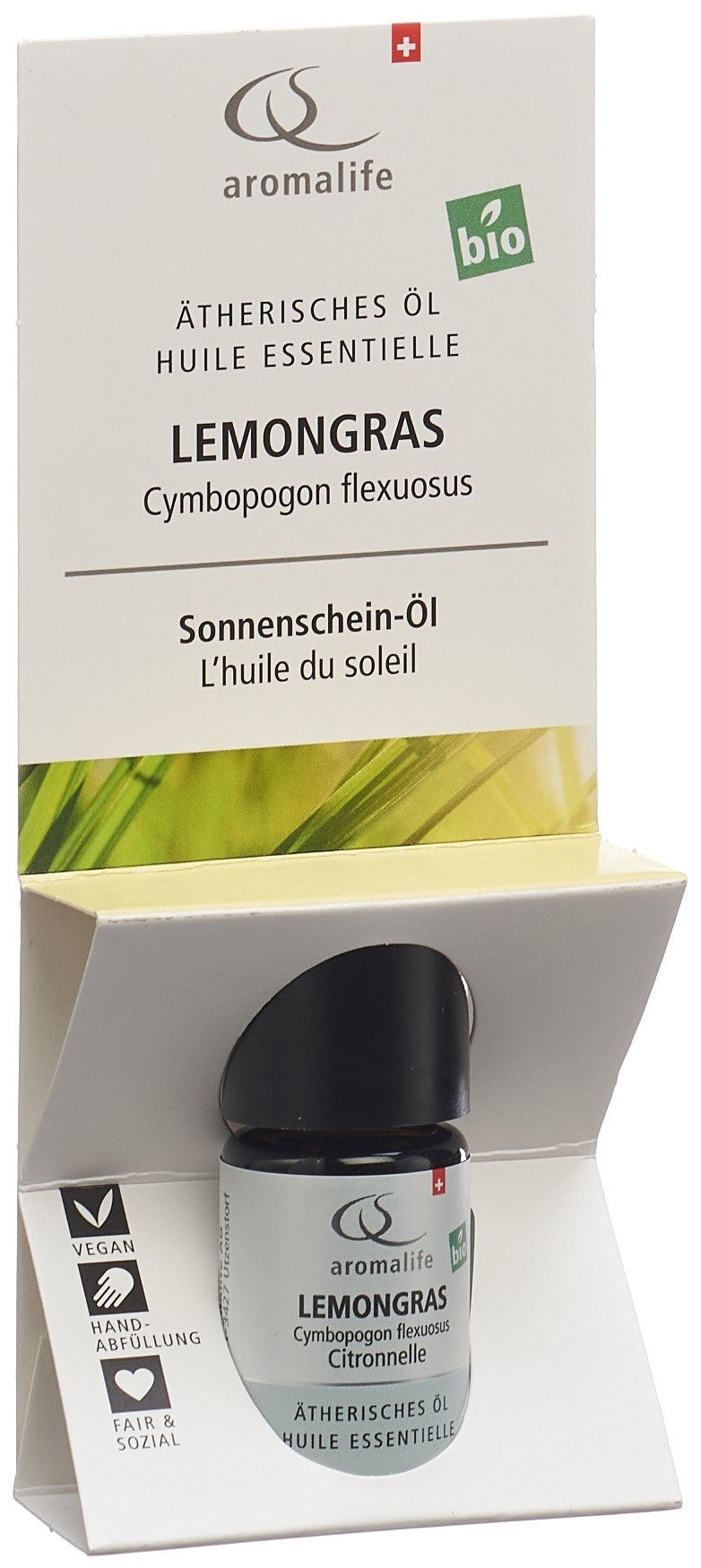 Aromalife TOP Lemongrass etere/olio BIO Fl 5ml