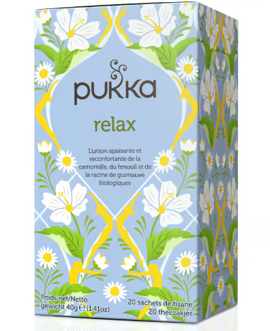 Pukka Tè Relax Biologico Btl 20 pezzi