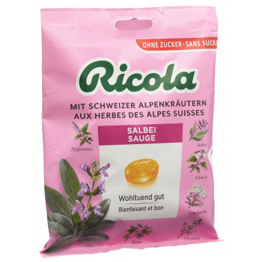 Ricola caramelle alle erbe senza zucchero con bustina di stevia 125g