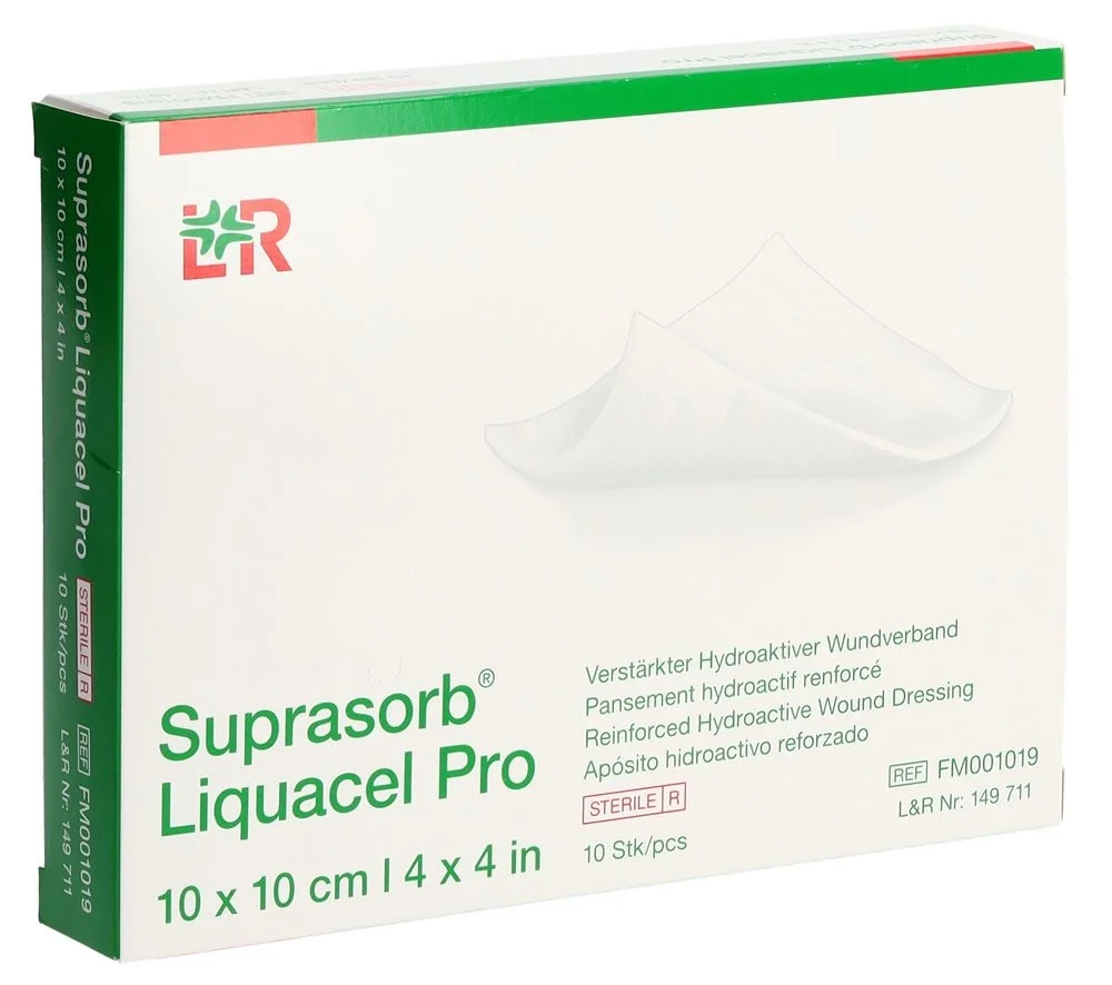 Suprasorb® Liquacel Pro 10x10cm 10 pezzi