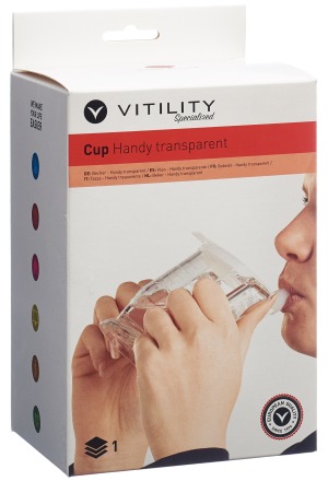 Tazza VITILITY HandyCup Istituzione trasparente