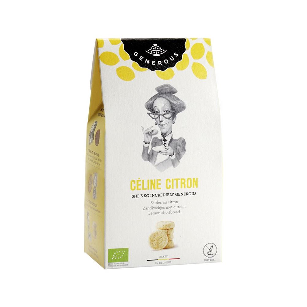 GENEROUS Céline Citron Sablés senza glutine 100g