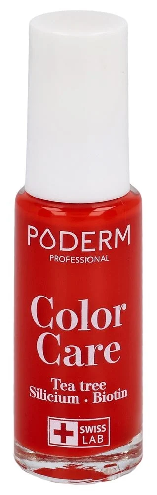 Poderm Vernis Colour Care 363 Rouge Puissant 8ml