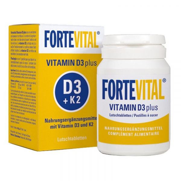 ForteVital Vitamina D3 plus pastiglie 60g