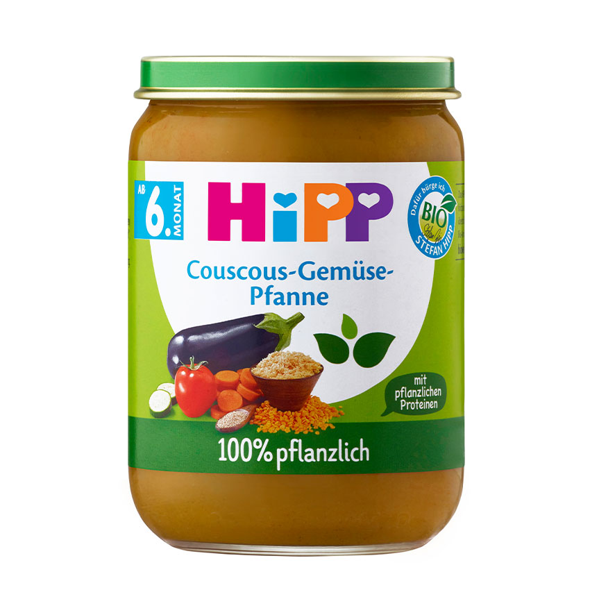 HIPP Padella di couscous biologico alle verdure (nuovo) 190g