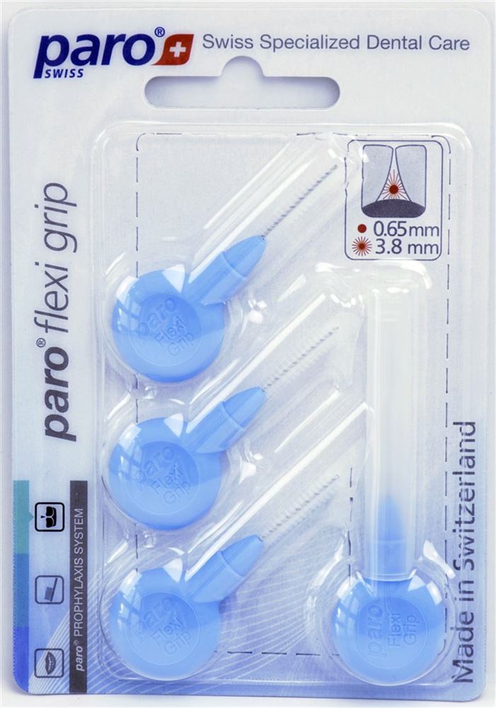 Paro Flexi Grip 3,8 mm azzurro fine 4 pezzi