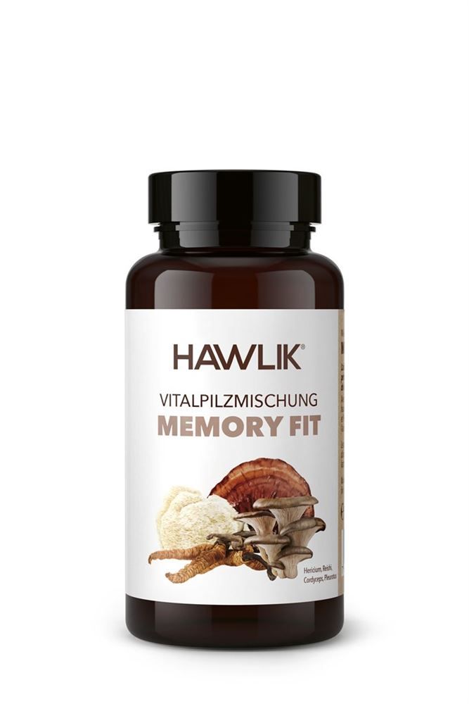 Miscela di funghi vitali HAWLIK Capsule Memo Fit 90 Capsule