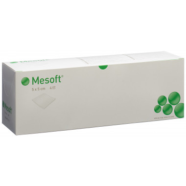 Mesoft NW compresse in tessuto non tessuto 5x5cm sterili 75 Btl 2 pezzi