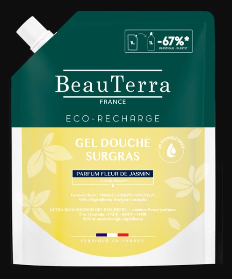 BeauTerra gel doccia ricco di gelsomino Btl 1000ml