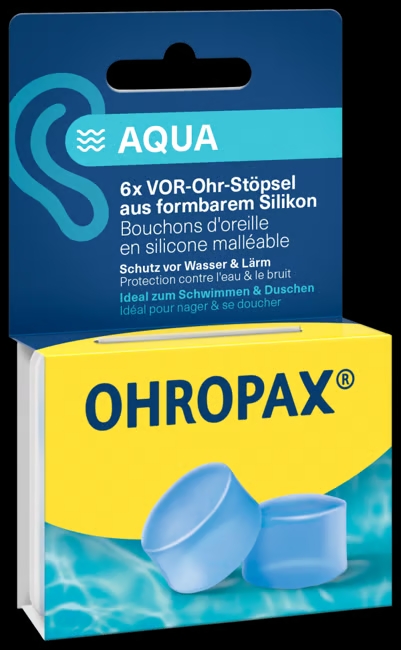 OHROPAX® Silicon Aqua Inserti auricolari 6 pezzi