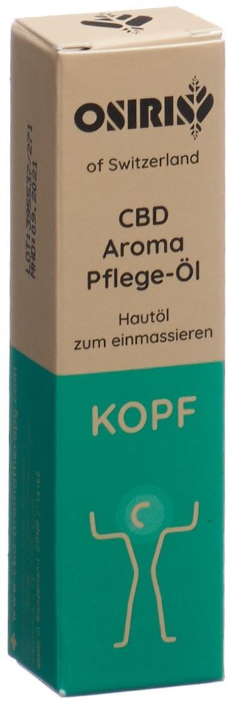 OSIRIS CBD Aroma Care Oil Head Roll-on 10ml