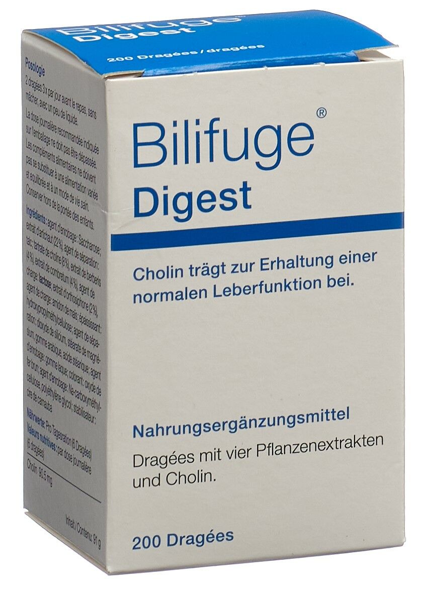 Bilifuge Digest Dragées 200 pezzi
