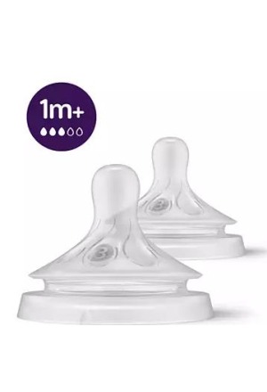 Philips AVENT Tettarella Natural Response Gr3 1M+ 2 pezzi
