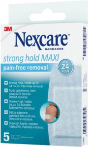 3M Nexcare Strong Hold Maxi Rimozione indolore 50x100mm 5 pezzi