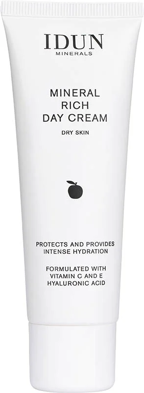 IDUN Face Care Crema da giorno ricca di minerali, tubetto da 50 ml