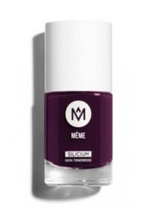 MEME Nagellack mit Silicium Aubergine 08 Fl 10ml