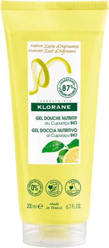 Klorane Gel Doccia Zest di Agrumi 200ml
