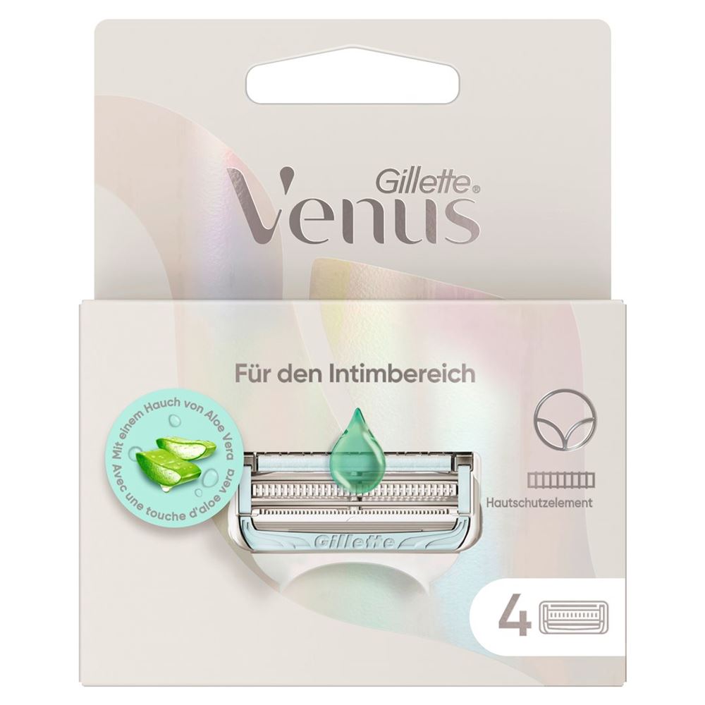 GILLETTE Lame del sistema Venus Intimb 4 pezzi